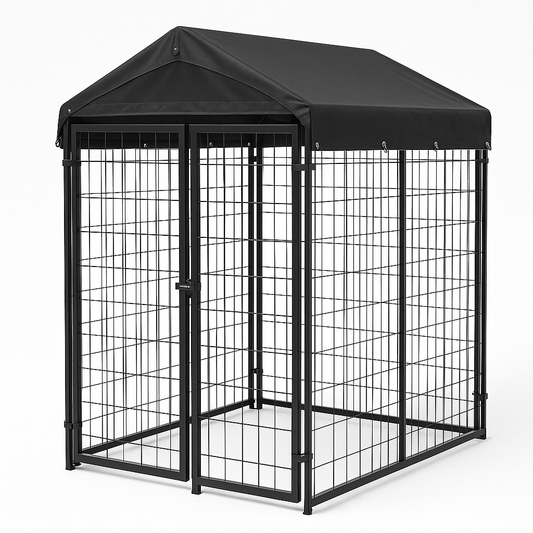 Premium Outdoor Dog Kennel – Safe, Spacious & Weather-Resistant
